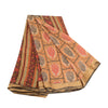 Sanskriti Vintage Sarees Multi Indian Printed Pure Silk Sari Floral Craft Sustainable Fabric