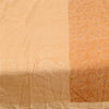 Sanskriti Vintage Sarees Caramel Pure Silk Printed Woven Sari 5yd Craft Sustainable Fabric