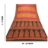 Sanskriti Vintage Sarees Multi Indian 100% Pure Silk Printed Sari Craft Sustainable Fabric