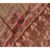 Sanskriti Vintage Sarees Multi Indian Pure Silk Printed Sari Soft Craft Sustainable Fabric
