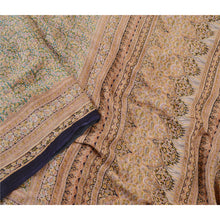 Load image into Gallery viewer, Sanskriti Vintage Sarees Multi Pure Silk Printed Sari Floral Soft Craft Fabric
