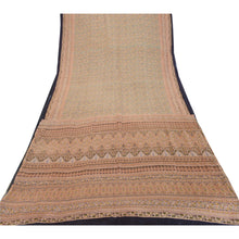Load image into Gallery viewer, Sanskriti Vintage Sarees Multi Pure Silk Printed Sari Floral Soft Craft Fabric
