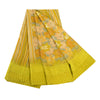 Sanskriti Vintage Sarees From India Multi Pure Silk Printed Sari Craft Sustainable Fabric