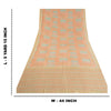 Sanskriti Vintage Sarees Indian Multi Printed Pure Silk Sari Floral Craft Sustainable Fabric