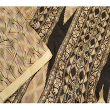 Load image into Gallery viewer, Sanskriti Vintage Sarees From India Multi Pure Silk Ikat Print Sari Craft Fabric
