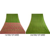 Sanskriti Vintage Sarees Indian Green Pure Silk Printed Woven Sari Craft Sustainable Fabric