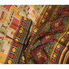 Sanskriti Vintage Sarees Multi Indian 100% Pure Silk Printed Sari Craft Sustainable Fabric