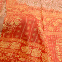 Load image into Gallery viewer, Sanskriti Vintage Sarees From India Pink Pure Silk Printed Sari 5yd Craft Fabric
