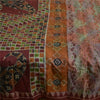 Sanskriti Vintage Sarees Indisk Multi Ren Silke Trykt Sari Blødt Håndværk Bæredygtigt Stoff
