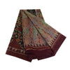 Sanskriti Vintage Sarees Indisk Multi Ren Silke Trykt Sari Blødt Håndværk Bæredygtigt Stoff