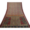 Sanskriti Vintage Sarees Indisk Multi Ren Silke Trykt Sari Blødt Håndværk Bæredygtigt Stoff