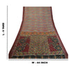 Sanskriti Vintage Sarees Indisk Multi Ren Silke Trykt Sari Blødt Håndværk Bæredygtigt Stoff