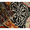 Sanskriti Vintage Sarees Multi Printed 100% Pure Silk Sari Floral Craft Sustainable Fabric