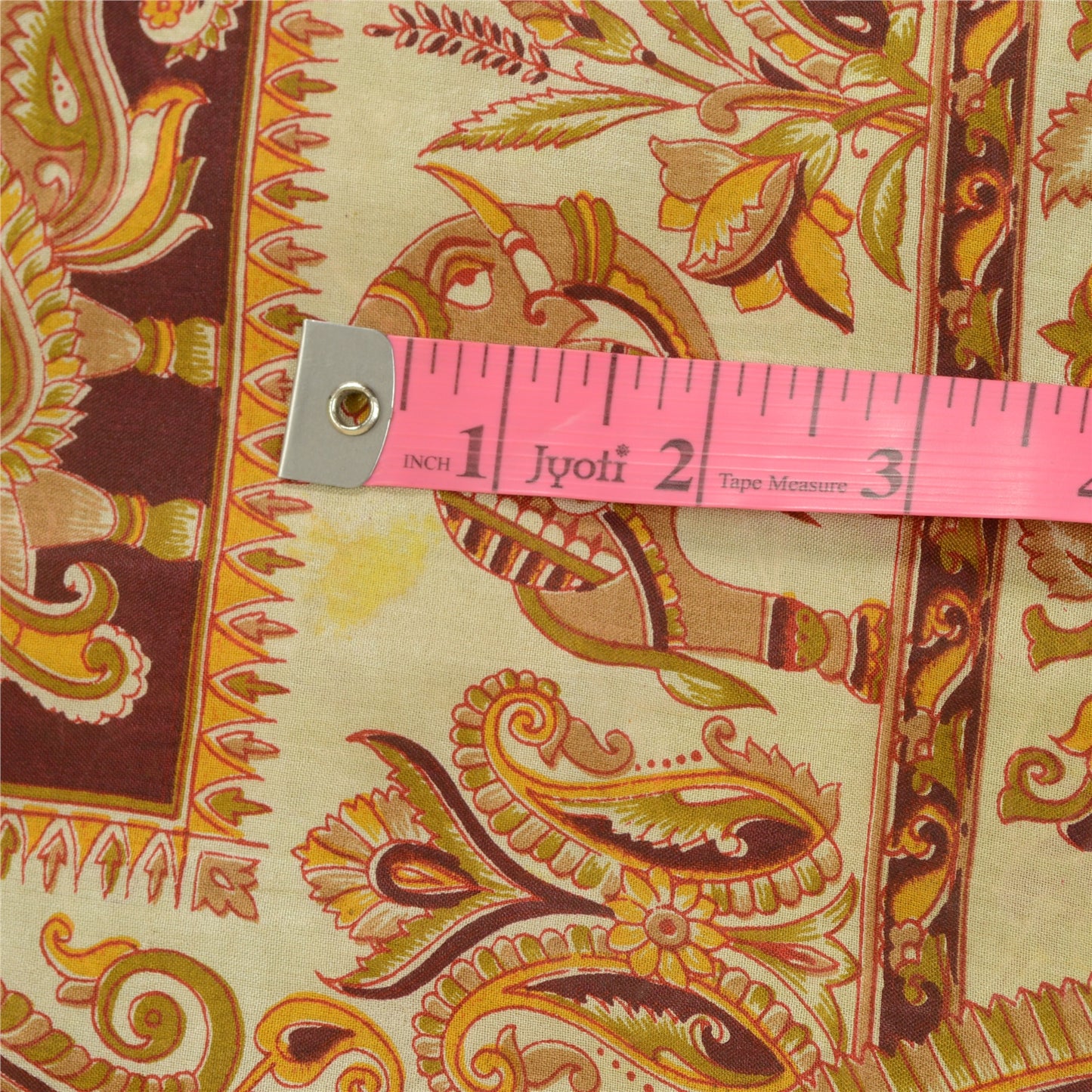 Sanskriti Vintage Sarees From India Green Printed Pure Silk Sari Craft Sustainable Fabric