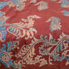 Sanskriti Vintage Sarees Indian Red Pure Silk Printed Sari Floral Craft Sustainable Fabric