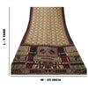 Sanskriti Vintage Sarees Multi Indian Pure Silk Abstract Print Sari Craft Sustainable Fabric