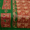 Sanskriti Vintage Sarees Quilting Felting Craft Sustainable Fabric Pure Silk Printed Sari