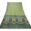 Sanskriti Vintage Sarees Quilting Felting Craft Sustainable Fabric Printed Pure Silk Sari
