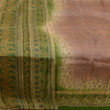 Sanskriti Vintage Sarees Quilting Felting Craft Sustainable Fabric Pure Silk Printed 5ydSari