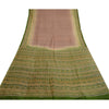 Sanskriti Vintage Sarees Quilting Felting Craft Sustainable Fabric Pure Silk Printed 5ydSari