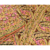 Sanskriti Vintage Sarees 5YD Pure Silk Quilting Felting Craft Sustainable Fabric Print Sari