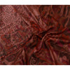 Sanskriti Vintage Sarees Quilting Felting Craft Sustainable Fabric Pure Silk Printed Sari