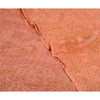 Sanskriti Vintage Sarees Indian Pastel-Red Pure Silk Printed Sari Craft Sustainable Fabric