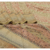 Sanskriti Vintage Sarees From India Multi Pure Silk Printed Sari Craft Sustainable Fabric