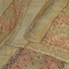 Sanskriti Vintage Sarees From India Multi Pure Silk Printed Sari Craft Sustainable Fabric