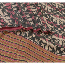Load image into Gallery viewer, Sanskriti Vintage Sarees Pure Silk Printed Sari Quilting Felting Craft Fabric

