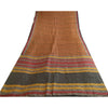 Sanskriti Vintage Sarees Pure Silk Quilting Felting Craft Sustainable Fabric 5yd Print Sari