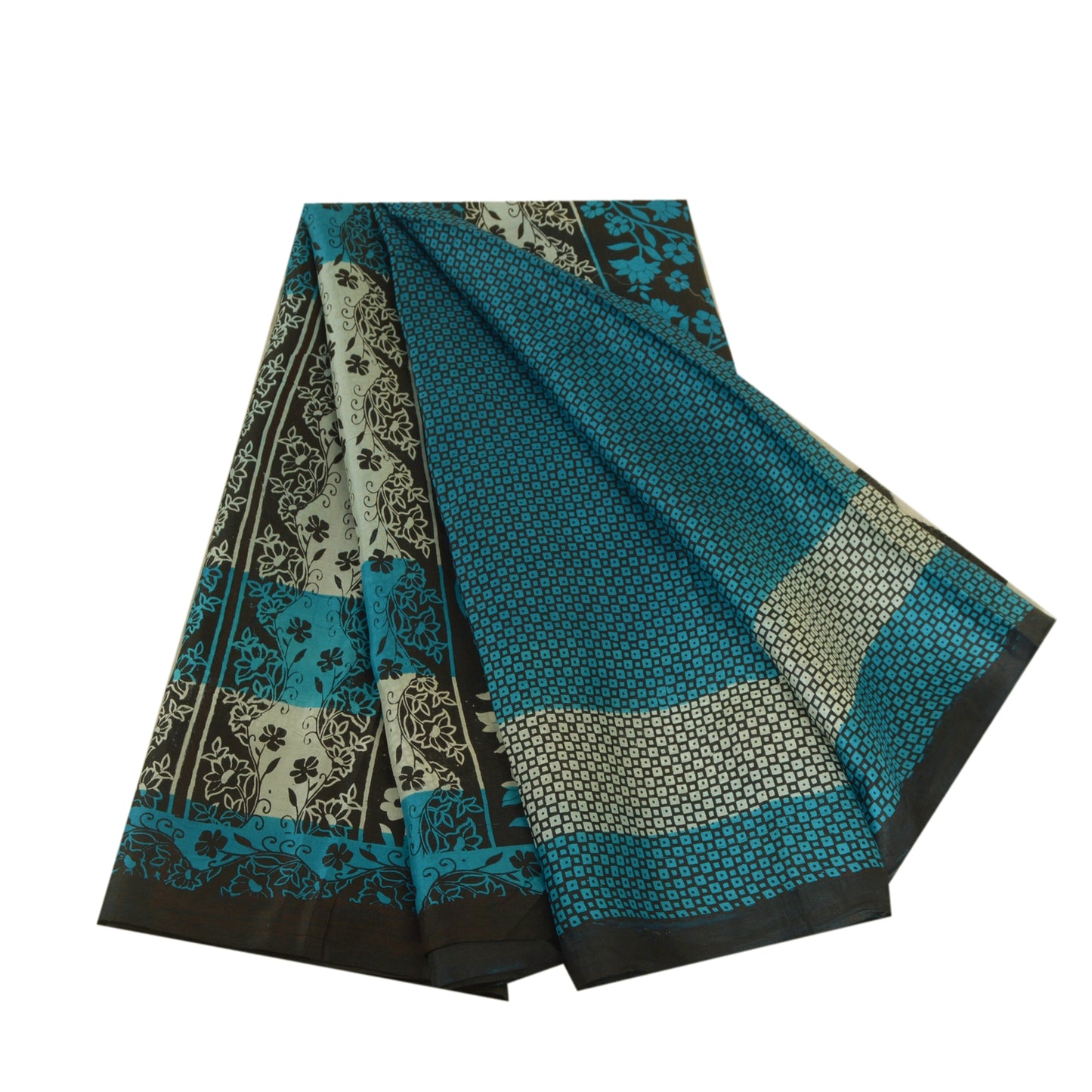 Санскритские винтажные сари из чистого шелка, стеганое валяние, рукоделие, устойчивая ткань, напечатанное сари