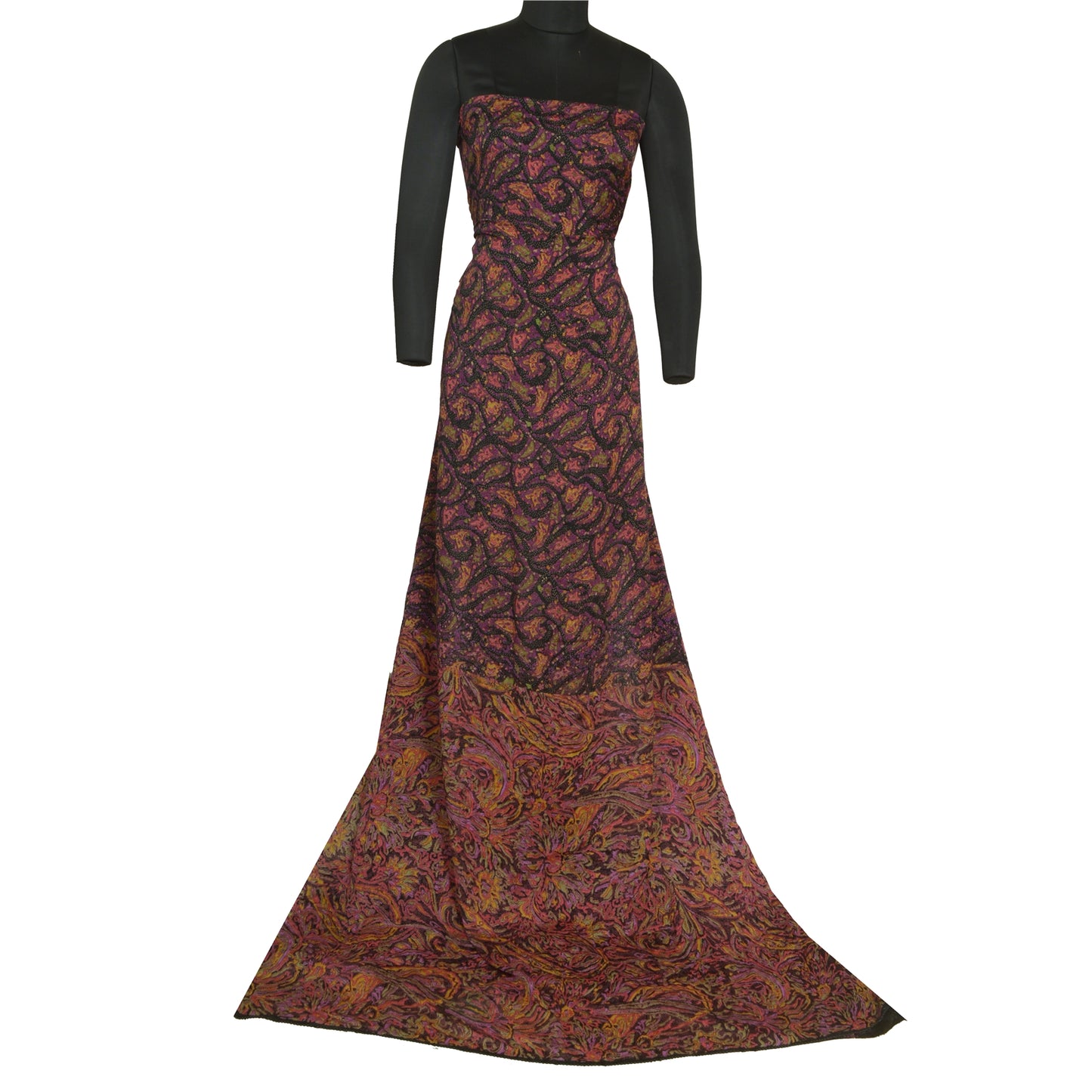 Sanskriti Vintage Sarees Indian Multi Pure Silk Printed Sari Floral Craft Sustainable Fabric