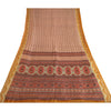 Sanskriti Vintage Sarees Pure Silk Quilting Felting Craft Sustainable Fabric Printed Sari