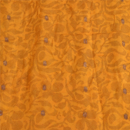 Sanskriti Vintage Sarees Pure Silk 5yd Quilting Felting Craft Sustainable Fabric Print Sari