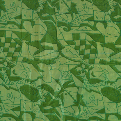 Sanskriti Vintage Sarees Pure Silk Quilting Felting Craft Sustainable Fabric Printed Sari