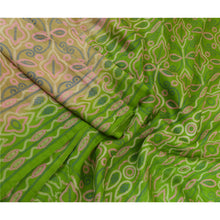 Load image into Gallery viewer, Sanskriti Vintage Sarees Bandhani  Quilting Felting Craft Fabric Pure Silk Sari
