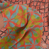Sanskriti Vintage Sarees Multi Pure Crepe Silk Printed Sari Floral Craft Sustainable Fabric