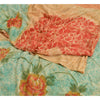 Sanskriti Vintage Sarees Multi Pure Crepe Silk Printed Sari Soft Craft Sustainable Fabric