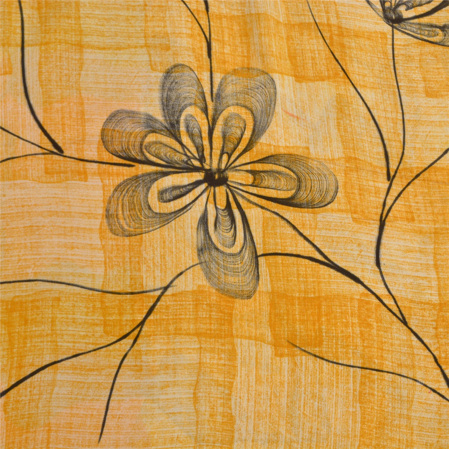 Sanskriti Vintage Sarees Indian Multi Pure Crepe Silk Printed Sari Craft Sustainable Fabric