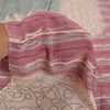 Sanskriti Vintage Sarees Multi 100% Pure Crepe Silk Printed Sari Craft Sustainable Fabric