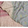 Sanskriti Vintage Sarees Multi 100% Pure Crepe Silk Printed Sari Craft Sustainable Fabric