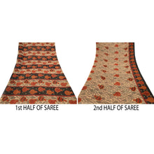 Load image into Gallery viewer, Sanskriti Vintage Red Digital Printed Sarees Poly Georgette Sari Craft Fabric
