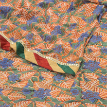 Load image into Gallery viewer, Sanskriti Vintage Multi Sarees Blend Georgette Printed Sari Floral Craft Fabric
