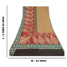 Load image into Gallery viewer, Sanskriti Vintage Multicolor Sarees Pure Georgette Silk Printed Sari Fabric
