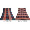 Sanskriti Vintage Indian Sarees Pure Georgette Silk Printed Sari Craft Sustainable Fabric