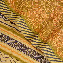 Load image into Gallery viewer, Sanskriti Vintage Sarees Indian Multi Blend Georgette Printed Sari Craft Fabric
