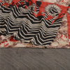 Sanskriti Vintage Sarees Multi Pure Georgette Silk Printed Sari 5yd Craft Sustainable Fabric