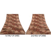 Sanskriti Vintage Sarees Brown Pure Georgette Silk Printed Sari 5yd Craft Sustainable Fabric