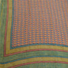 Sanskriti Vintage Sarees Pink Pure Georgette Silk Printed Sari Soft Craft Sustainable Fabric